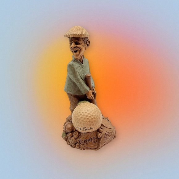 Tom Clark Gnome Dormie 87 Golf Ball Baseball Bat Collectible - Picture 3 of 16